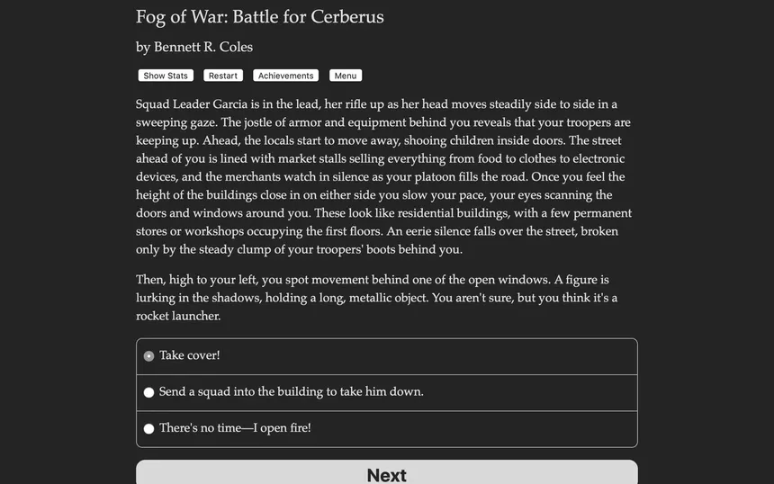 Скриншот 4 к игре Fog of War: The Battle for Cerberus