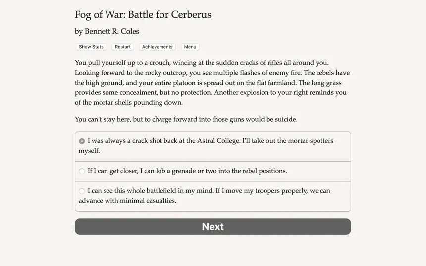 Скриншот 5 к игре Fog of War: The Battle for Cerberus