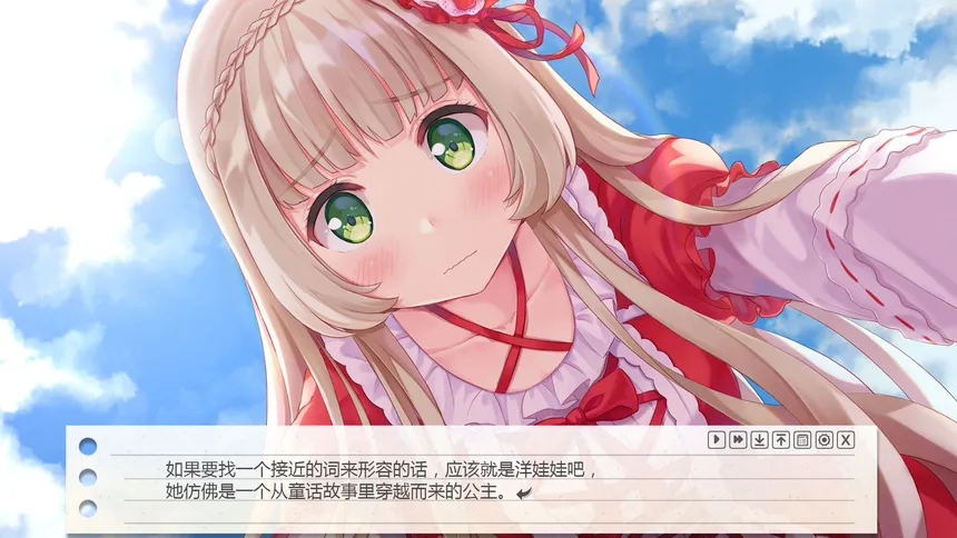 Скриншот 1 к игре 我的纸片人女友/Make butter together!