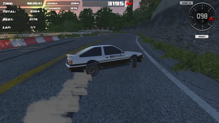 Скриншот 1 к игре Drift86