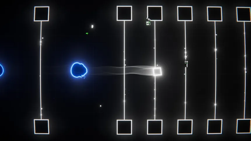 Скриншот 4 к игре Q - A Neon Platformer