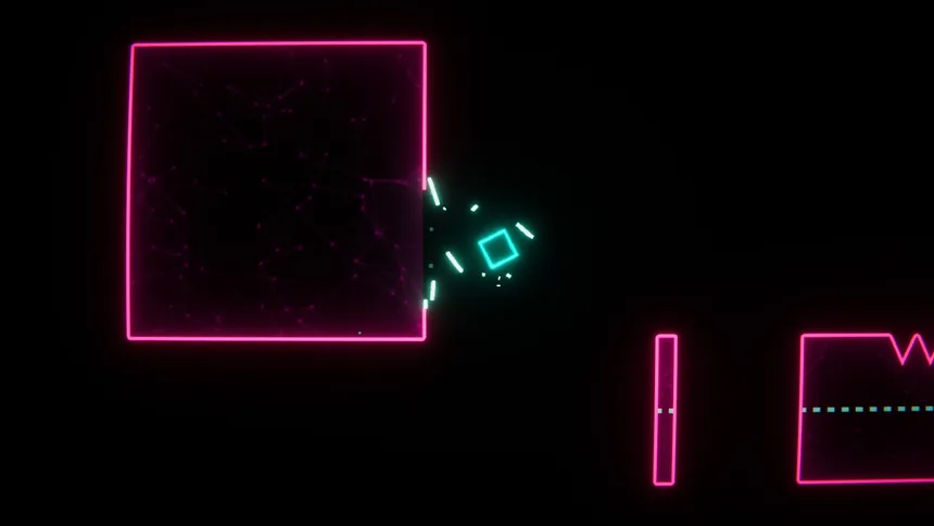 Скриншот 5 к игре Q - A Neon Platformer