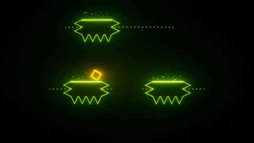 Скриншот 6 к игре Q - A Neon Platformer