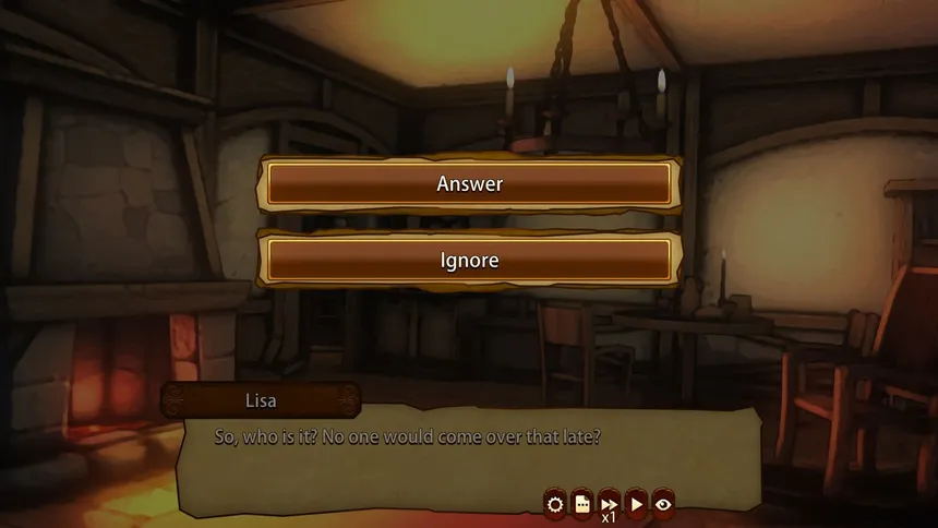 Скриншот 2 к игре Little One - A Visual Novel