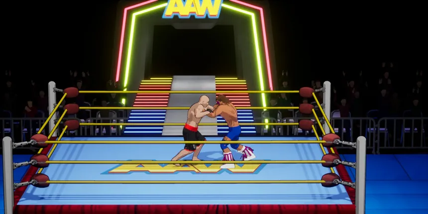 Скриншот 1 к игре Action Arcade Wrestling