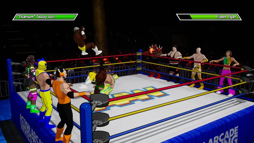 Скриншот 5 к игре Action Arcade Wrestling