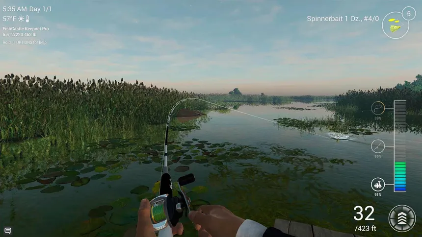 Скриншот 4 к игре The Fisherman - Fishing Planet
