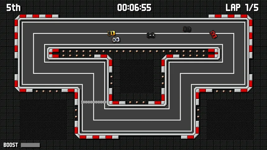 Скриншот 5 к игре Retro Pixel Racers
