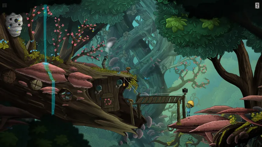 Скриншот 4 к игре Shapik: the moon quest