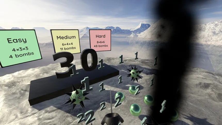 Скриншот 3 к игре Minesweeper Peak VR