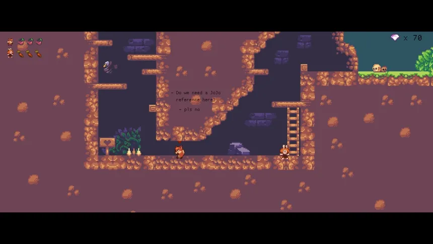 Скриншот 2 к игре Fox and Bunny