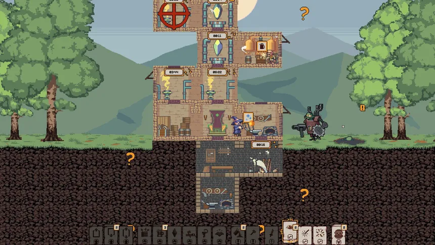 Скриншот 1 к игре Dwarven Skykeep