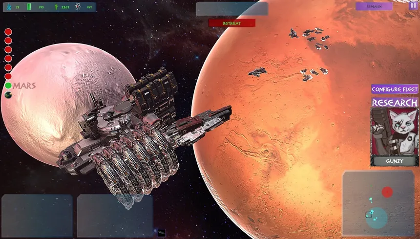 Скриншот 7 к игре Grimalkin: Solar Defense Force