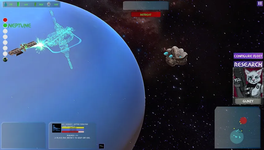 Скриншот 8 к игре Grimalkin: Solar Defense Force