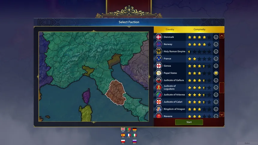 Скриншот 1 к игре Generals & Rulers