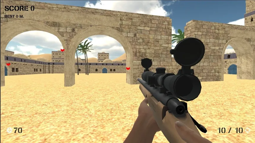 Скриншот 1 к игре Sniper Commando Attack