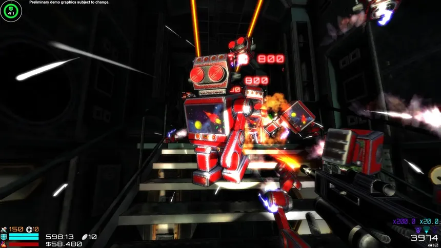 Скриншот 2 к игре Attack Of The Retro Bots