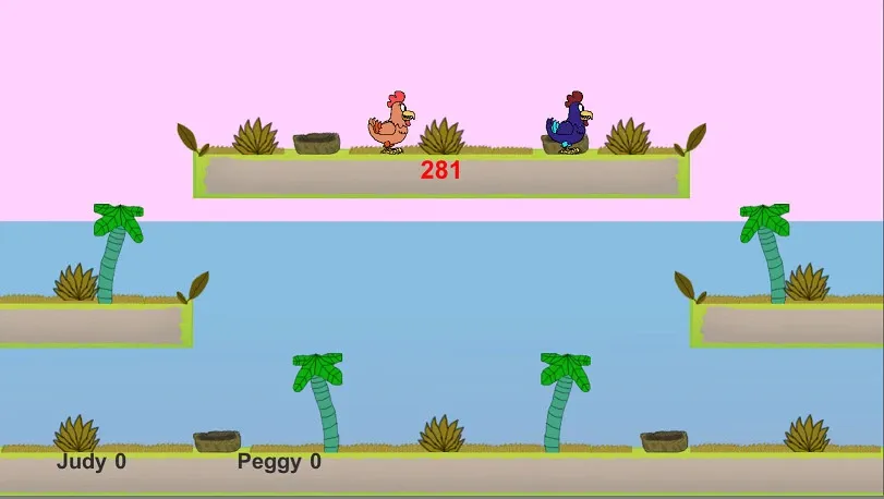 Скриншот 1 к игре Cannibal Chickens