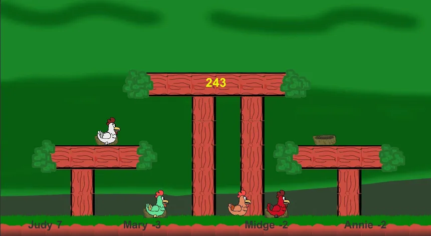 Скриншот 3 к игре Cannibal Chickens