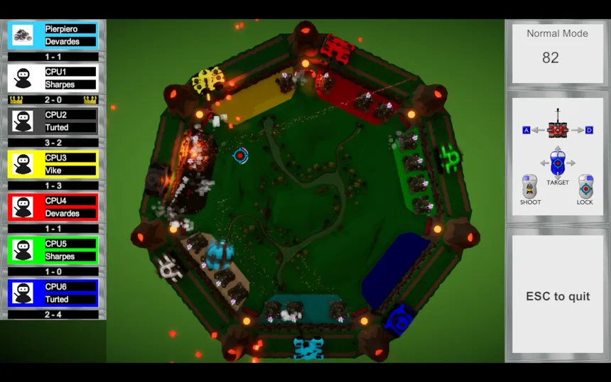 Скриншот 1 к игре Cannon Arena