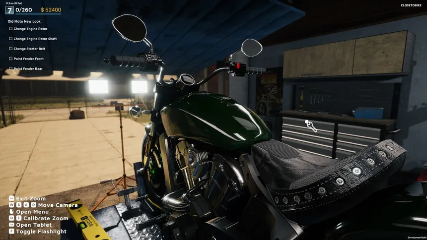 Скриншот 1 к игре Motorcycle Mechanic Simulator 2021