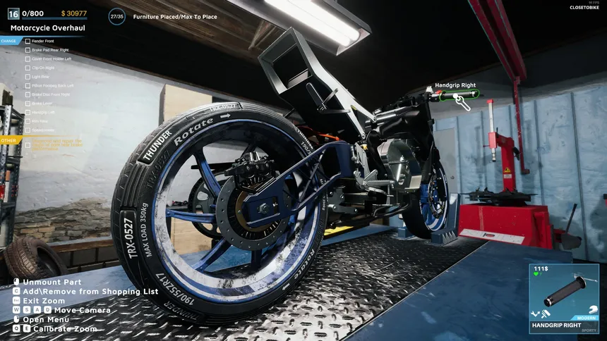 Скриншот 4 к игре Motorcycle Mechanic Simulator 2021