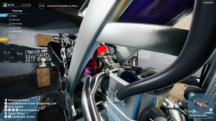 Скриншот 5 к игре Motorcycle Mechanic Simulator 2021