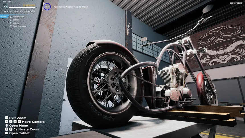 Скриншот 6 к игре Motorcycle Mechanic Simulator 2021