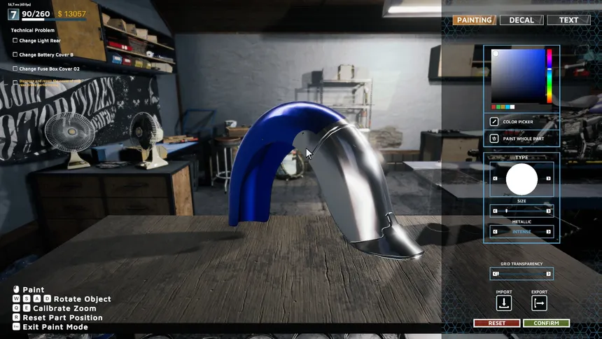 Скриншот 8 к игре Motorcycle Mechanic Simulator 2021