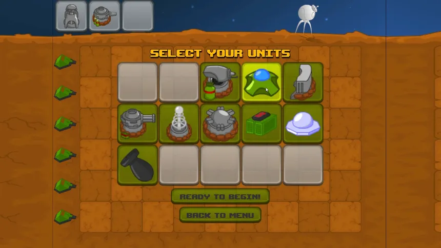 Скриншот 2 к игре Martians Vs Robots