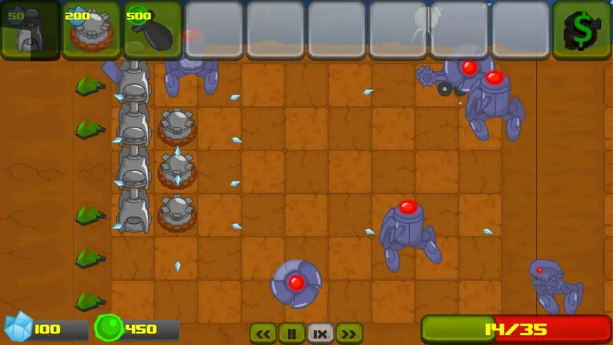 Скриншот 3 к игре Martians Vs Robots
