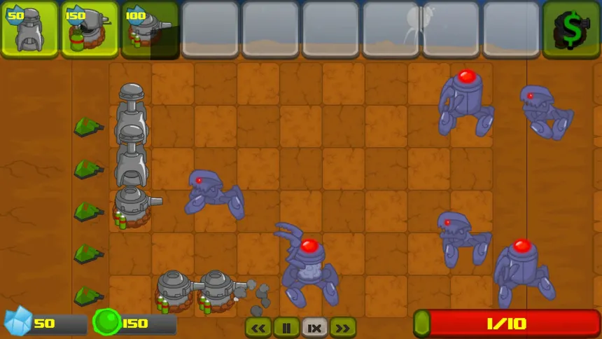 Скриншот 5 к игре Martians Vs Robots
