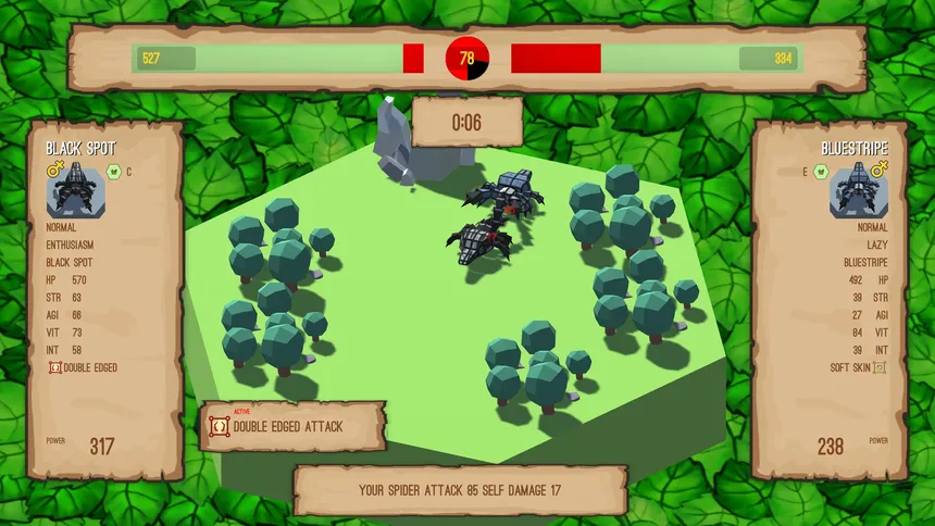 Скриншот 1 к игре 打豹虎 Spider Derby