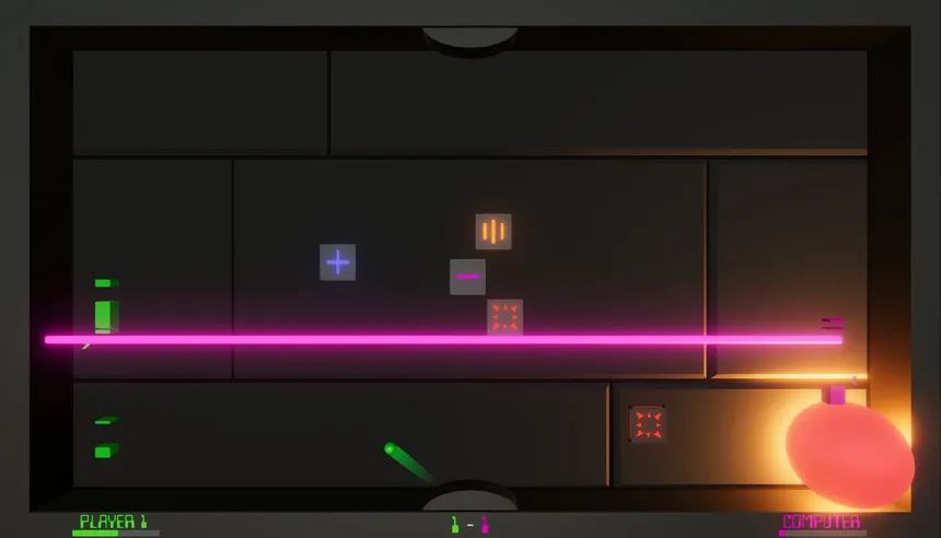 Скриншот 5 к игре Laser Paddles
