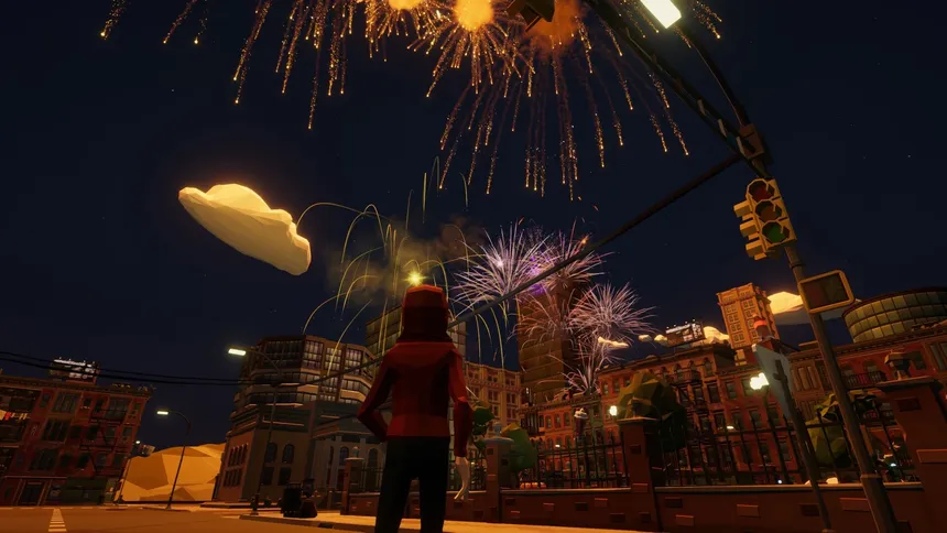 Скриншот 1 к игре Fireworks Mania - An Explosive Simulator