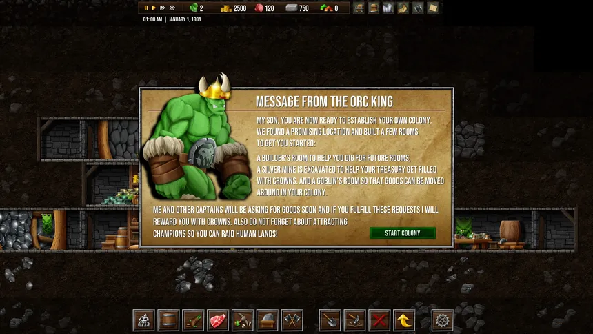 Скриншот 4 к игре Orc Colony