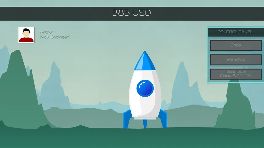 Скриншот 3 к игре Rocket Clicker