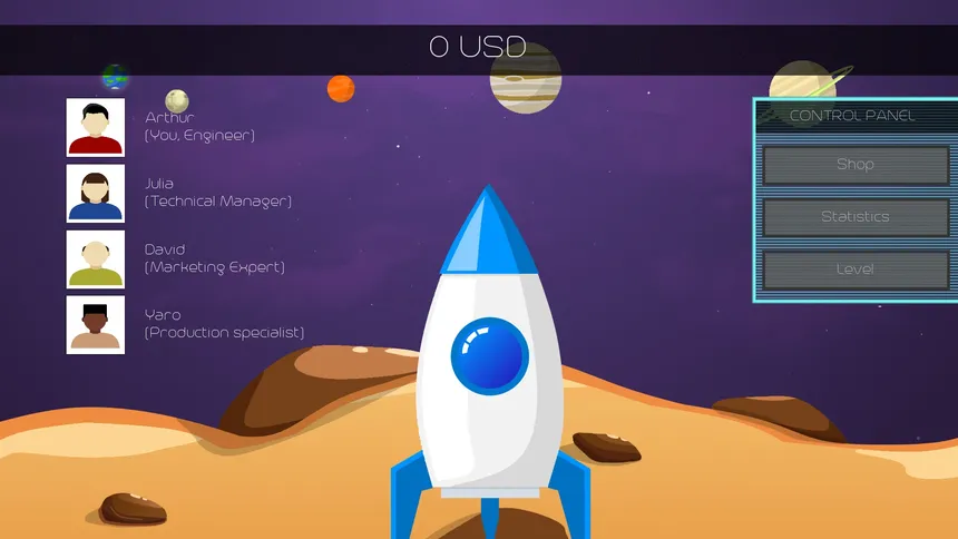 Скриншот 5 к игре Rocket Clicker