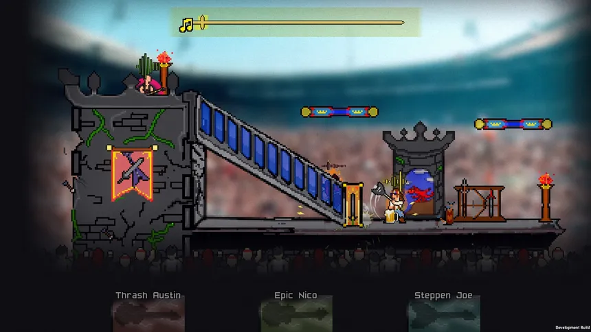 Скриншот 2 к игре It's Raining Fists and Metal