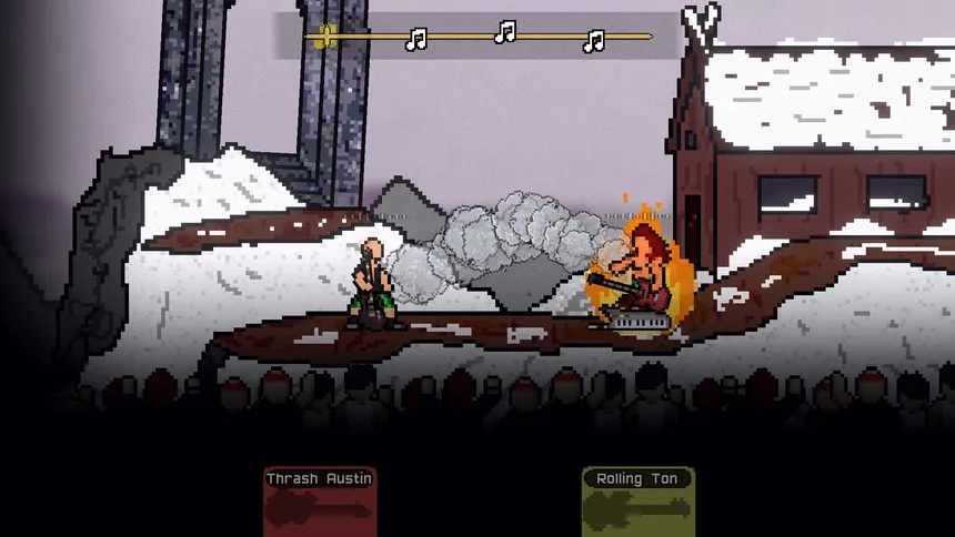 Скриншот 4 к игре It's Raining Fists and Metal