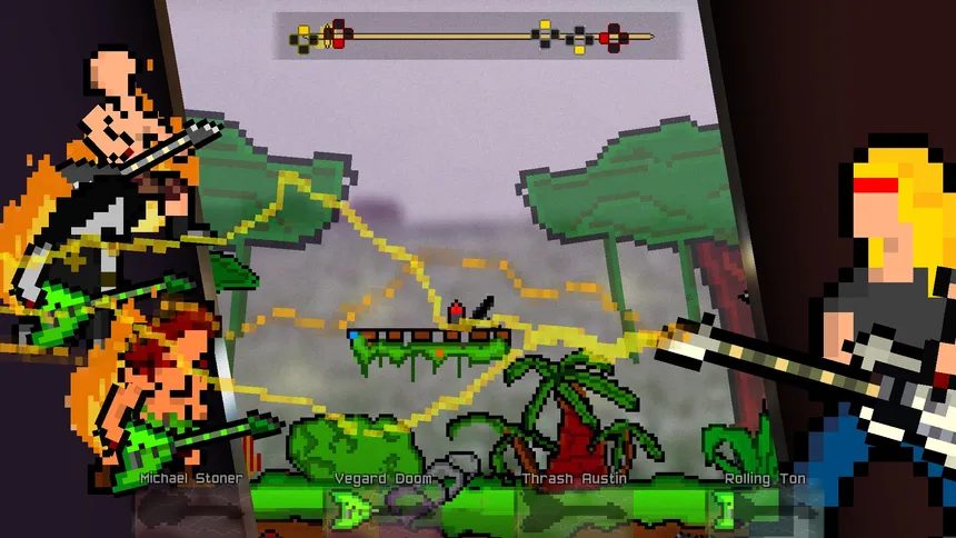 Скриншот 7 к игре It's Raining Fists and Metal