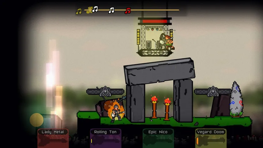 Скриншот 8 к игре It's Raining Fists and Metal