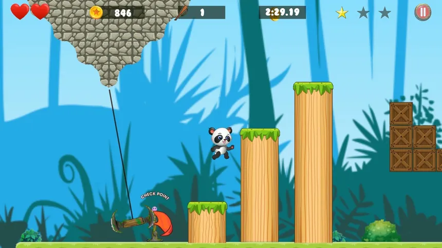 Скриншот 1 к игре The Incredible Adventures of Super Panda