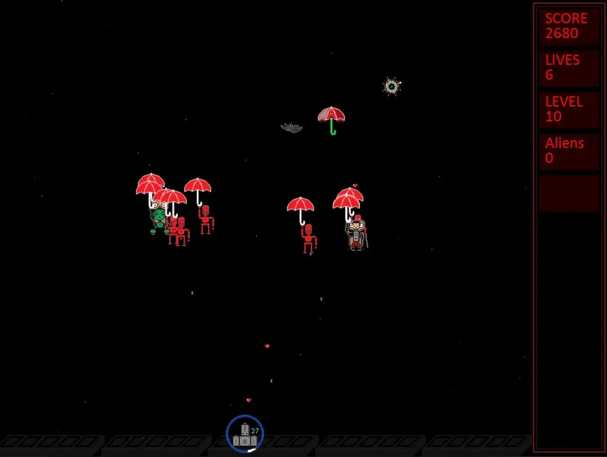 Скриншот 3 к игре Aliens and Umbrellas