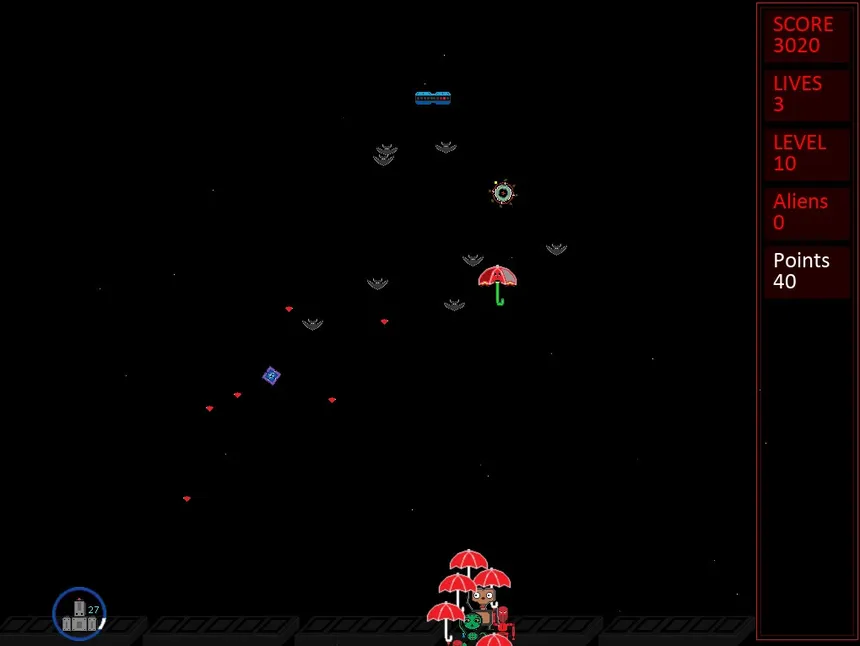 Скриншот 4 к игре Aliens and Umbrellas