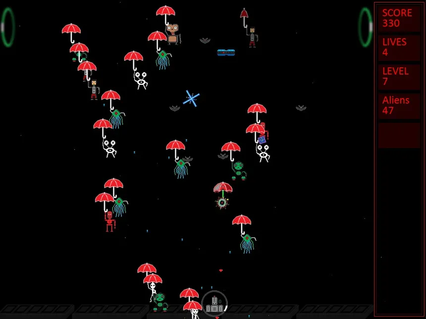 Скриншот 6 к игре Aliens and Umbrellas