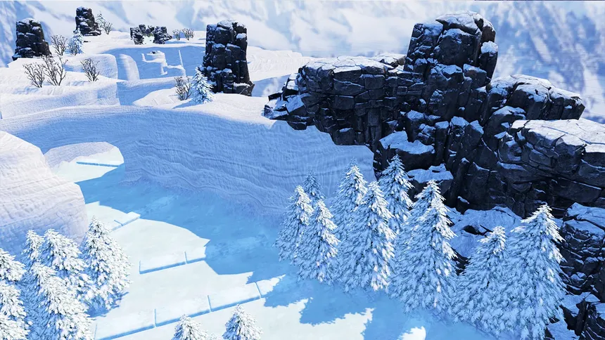 Скриншот 5 к игре Fancy Skiing: Speed