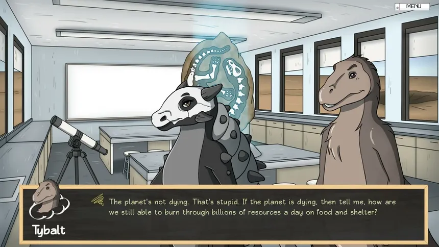 Скриншот 1 к игре Dinosaur Shakespeare: To Date or Not To Date?