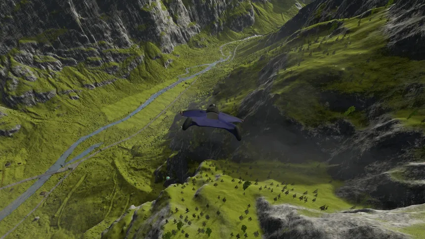 Скриншот 2 к игре Wingsuit: Gudvangen