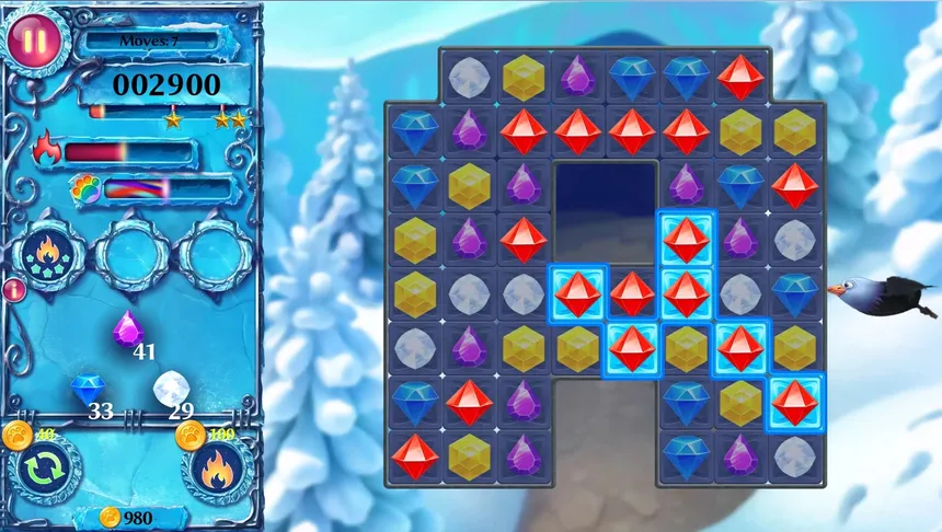 Скриншот 6 к игре Snow Jewels